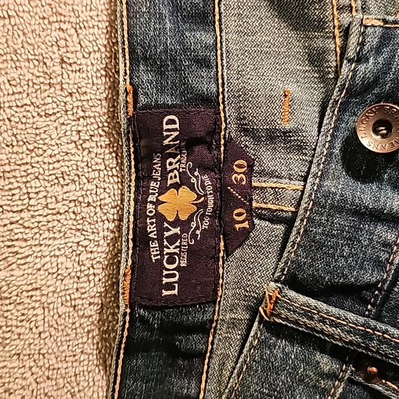 LUCKY BRAND Jean shorts, Size 10/30, Blue - Picture 4 of 9